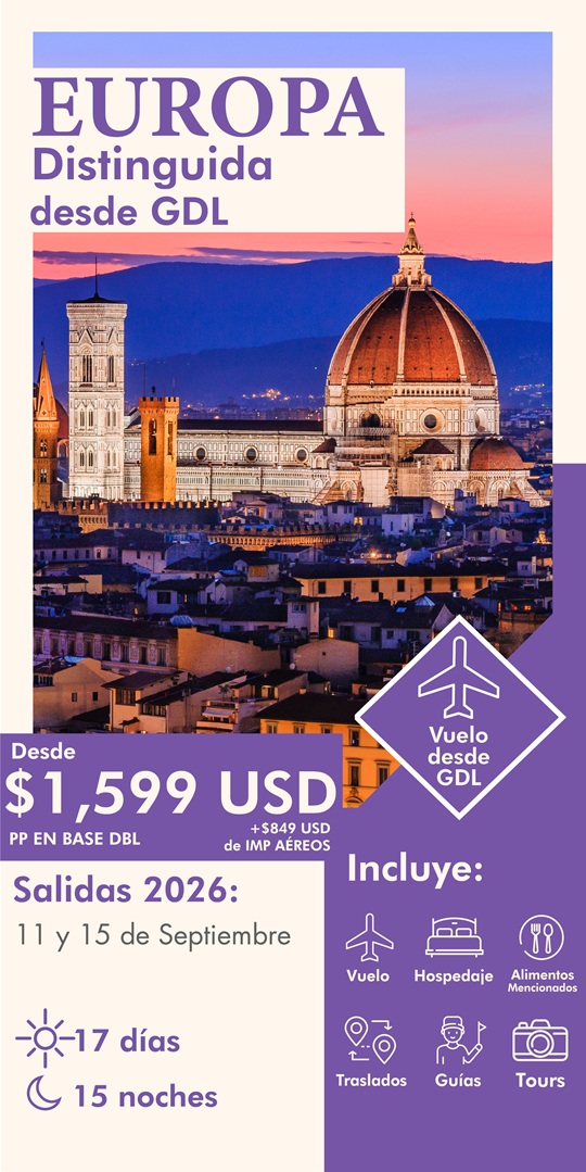 Europa Distinguida desde GDL